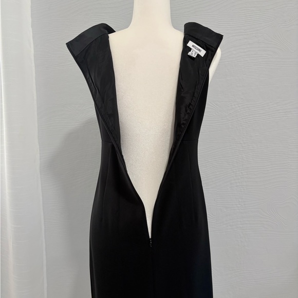 Moschino Black Bow Detail Midi Dress - Picture 5 of 7